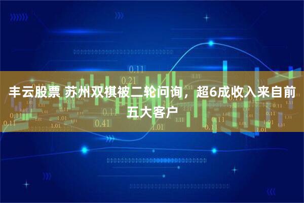 丰云股票 苏州双祺被二轮问询，超6成收入来自前五大客户